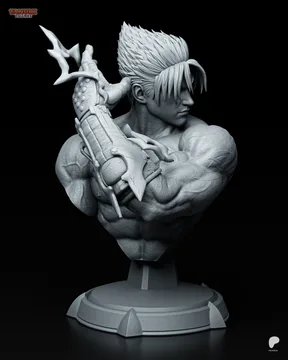 Jin Kazama Bust thumbnail 2