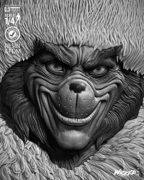 Grinch Bust thumbnail 5