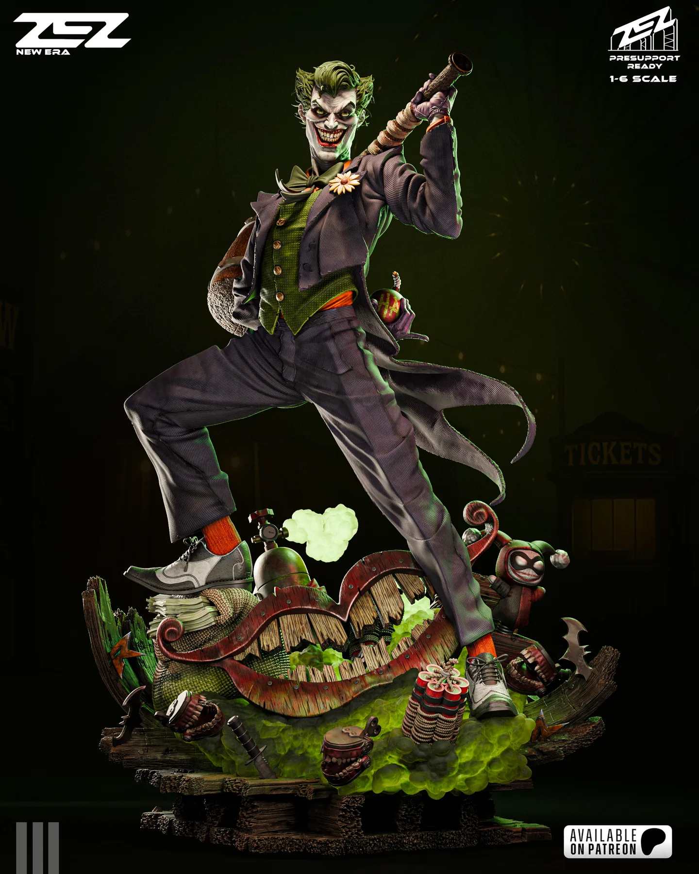 Joker Sculpture