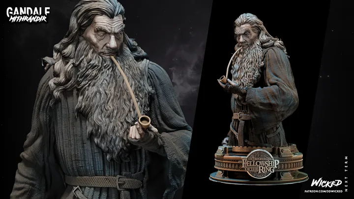 Gandalf Bust