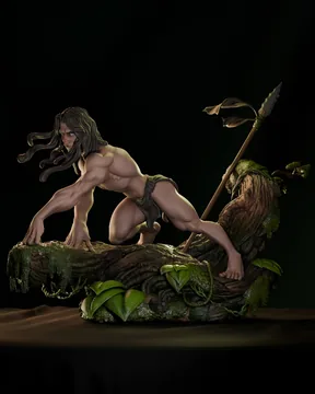 TARZAN Sculpture thumbnail 5