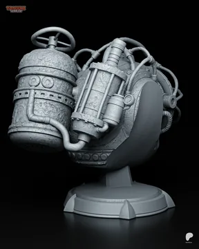 Big Daddy and Little Sister - BioShock - Bust thumbnail 4