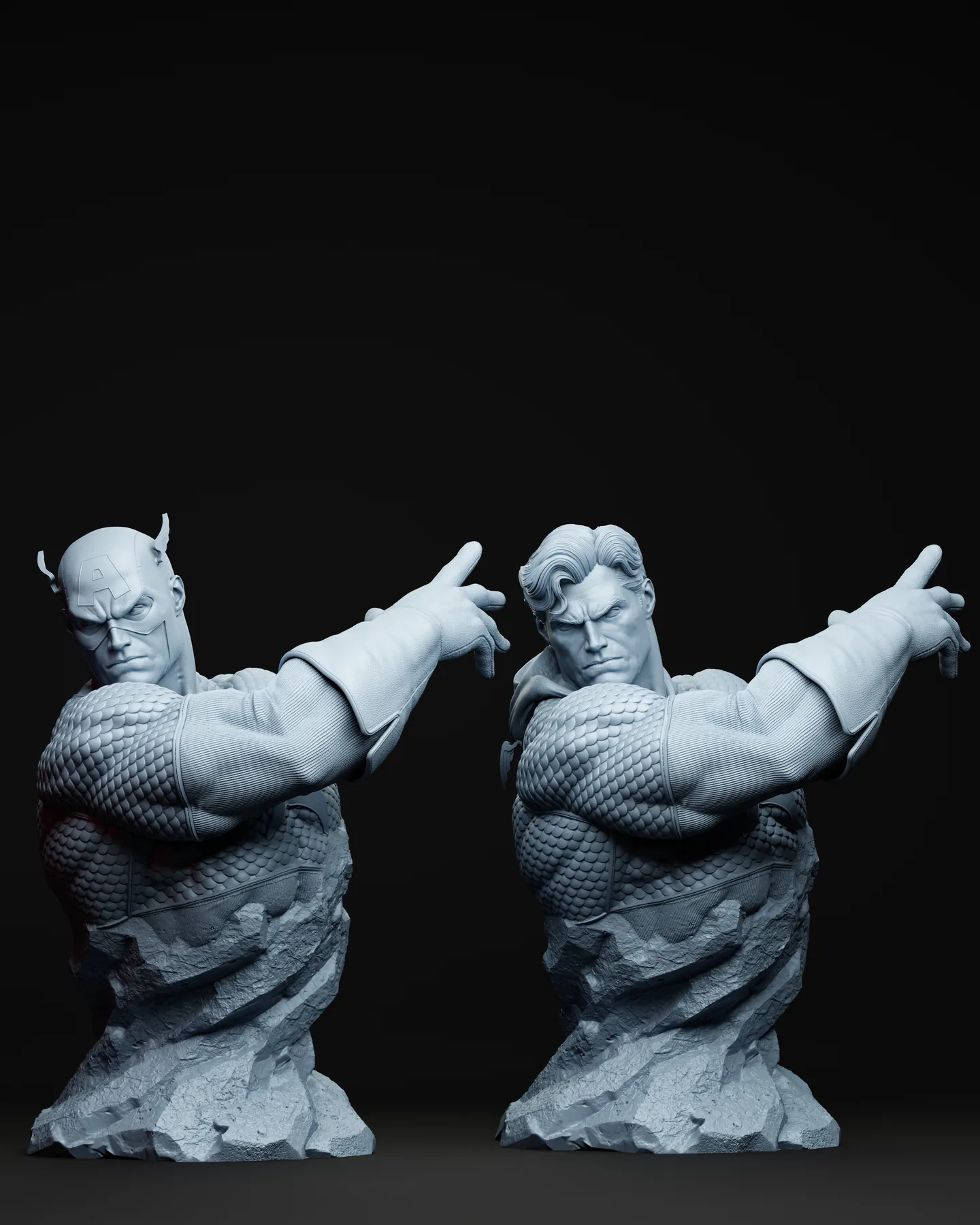 Captain America Bust