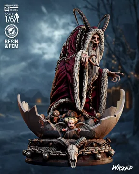 Krampus Sculpture thumbnail 2