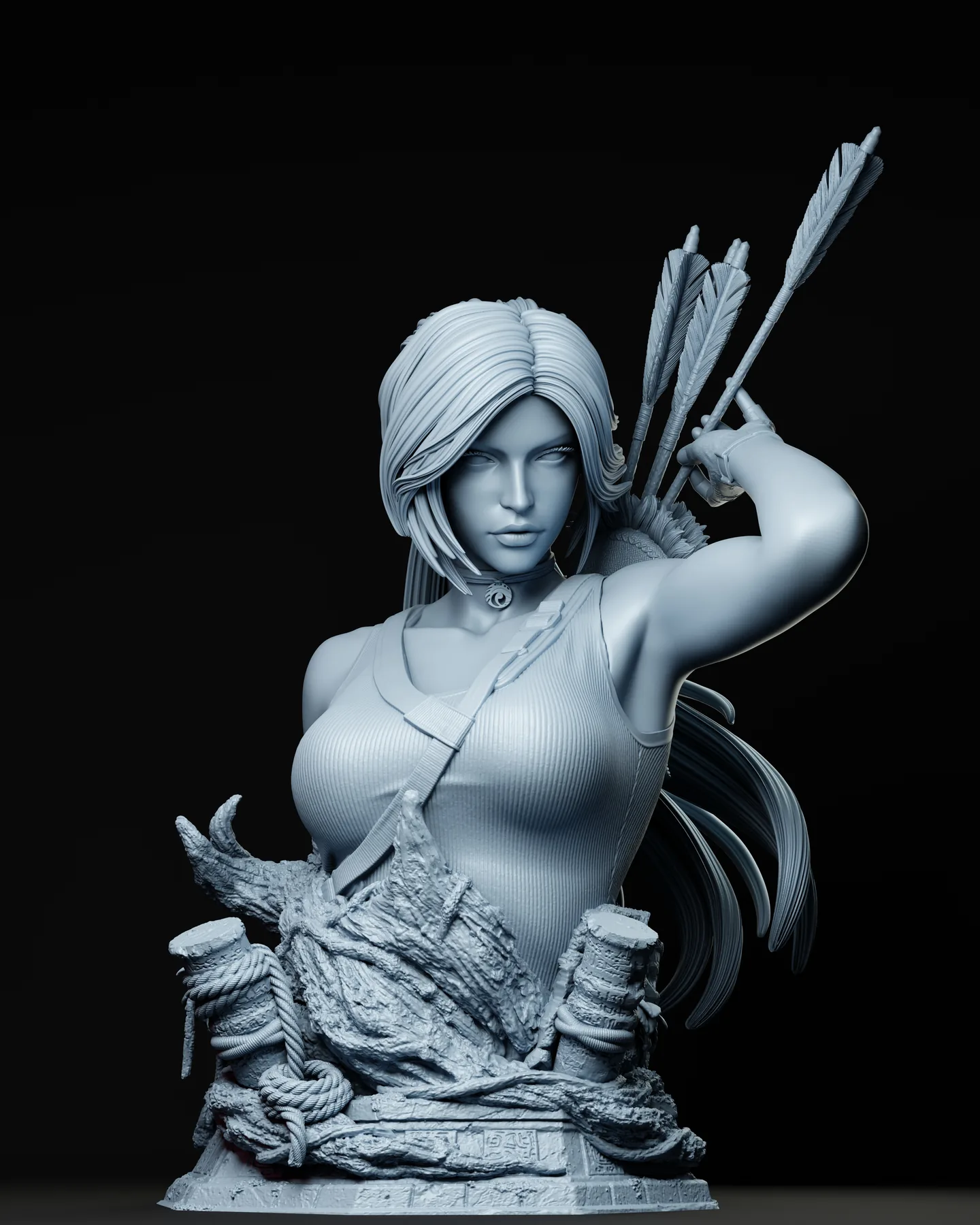 Lara Croft Bust