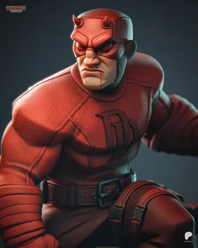 Daredevil Chibi thumbnail 3