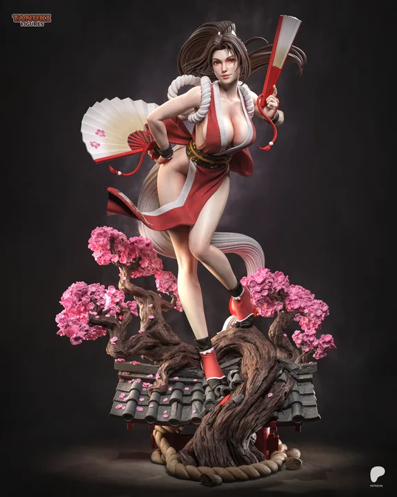 Mai Shiranui Sculpture