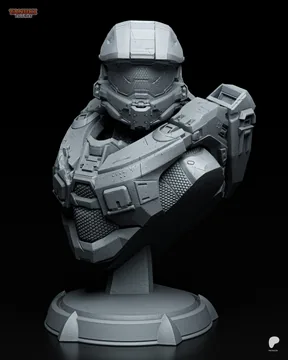 Master Chief Bust thumbnail 5