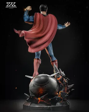 Superman Sculpture thumbnail 4