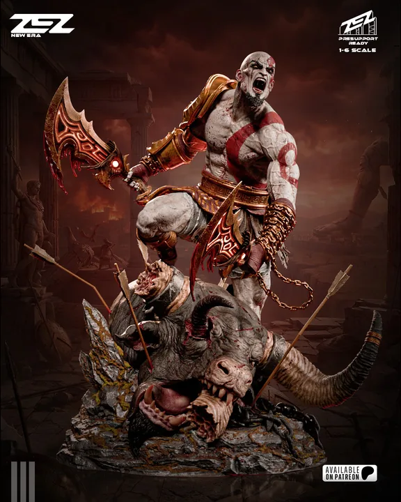 Kratos Sculpture