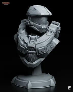 Master Chief Bust thumbnail 1