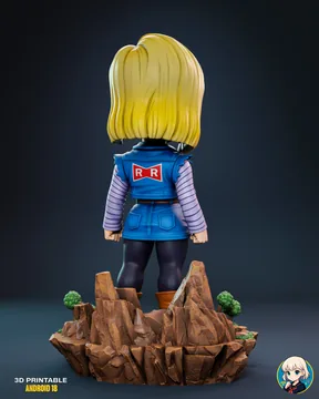 Android 18 Chibi thumbnail 5