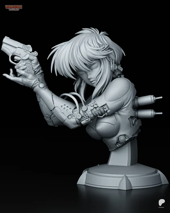 Motoko Bust