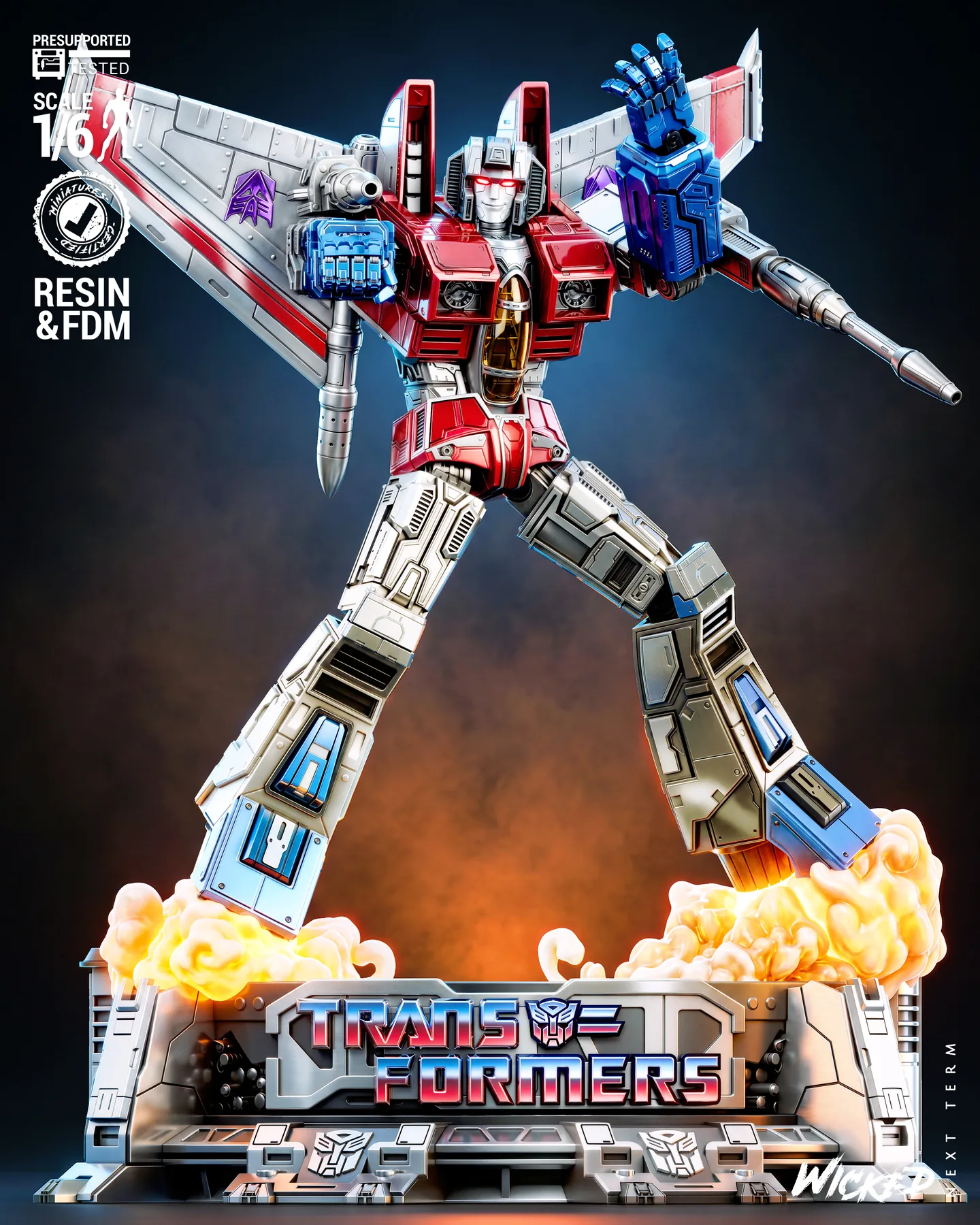 Wicked August 2026 Term Starscream Sculpture