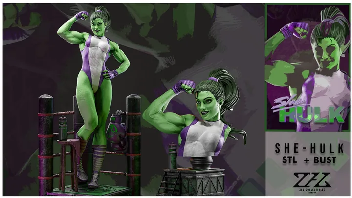 She Hulk Bust