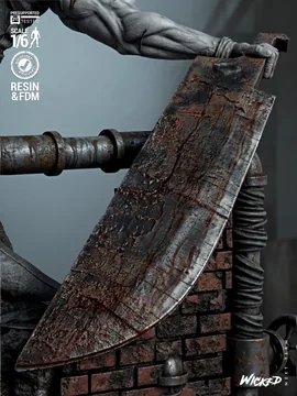 Pyramid Head Sculpture thumbnail 6