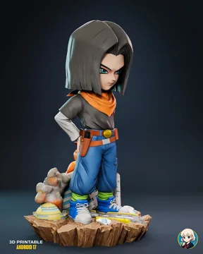 Android 17 Chibi thumbnail 5