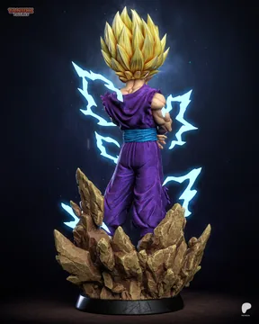Gohan SSJ2 Sculpture thumbnail 3
