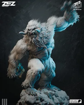 Yeti Sculpture thumbnail 5