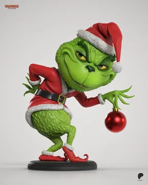 Grinch Chibi thumbnail 3