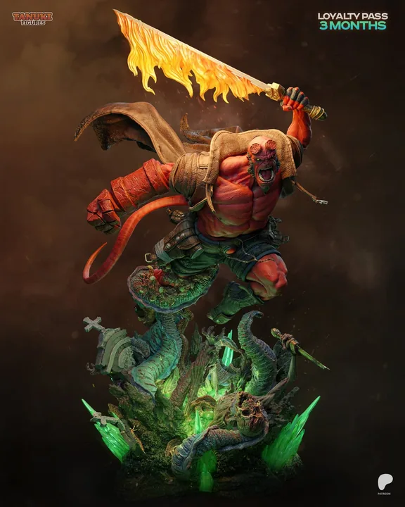 Hellboy Fullsize - LOYALTY 3 Months