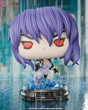Motoko Kusanagi Chibi thumbnail 1