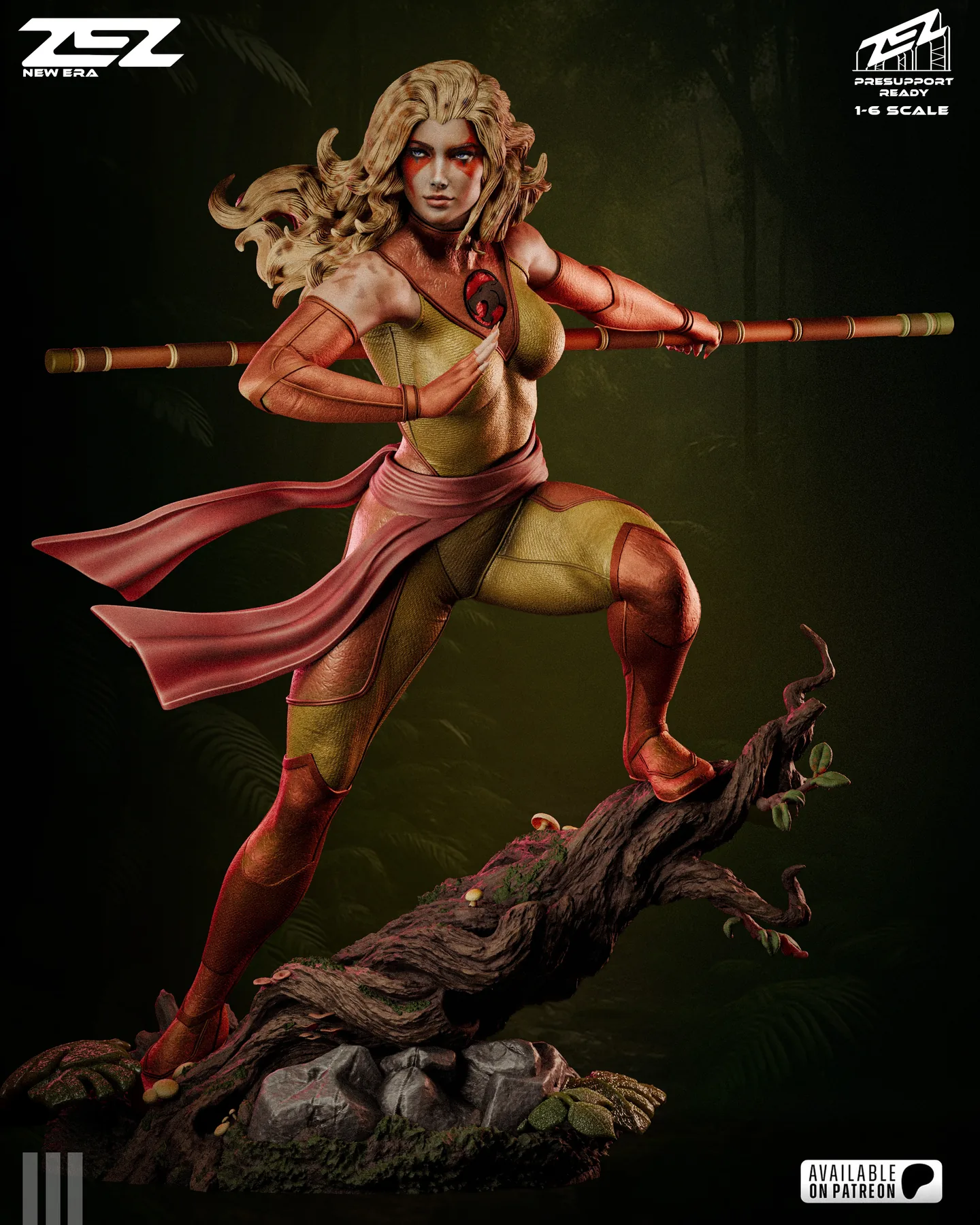 Cheetara Sculpture