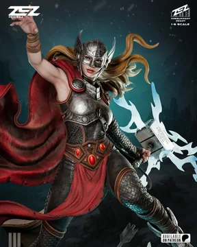 Lady Thor Sculpture thumbnail 3