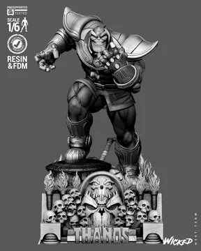 Thanos Sculpture thumbnail 2