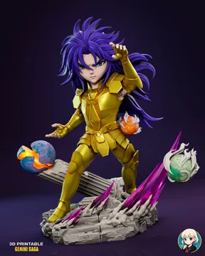 Gemini Saga Chibi thumbnail 1