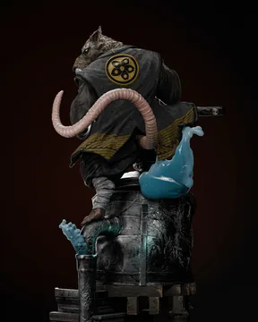 Master Splinter Sculpture thumbnail 3
