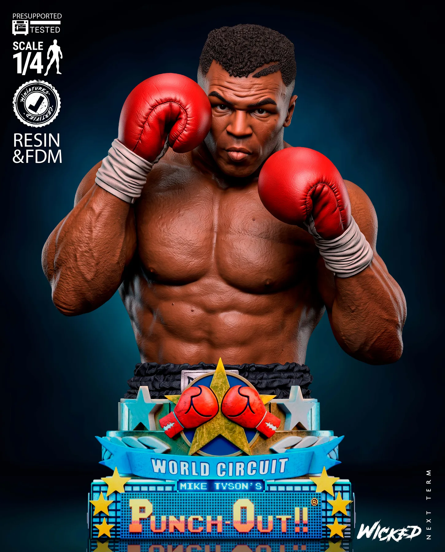 Mike Tyson Bust