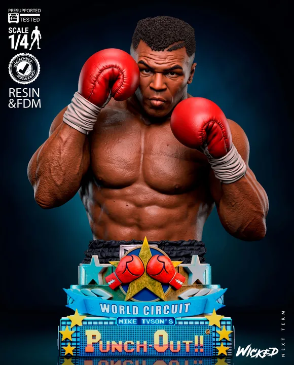 Mike Tyson Bust