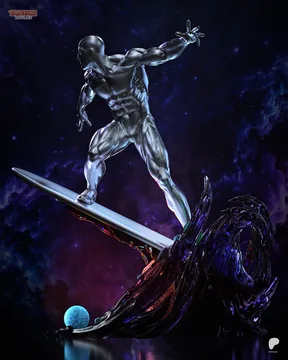 Silver Surfer Sculpture thumbnail 4