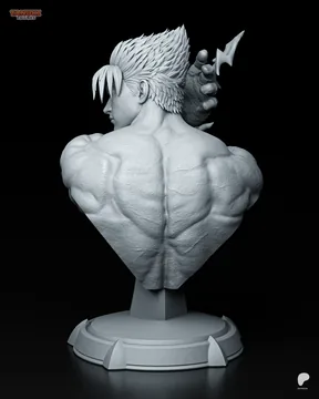 Jin Kazama Bust thumbnail 3