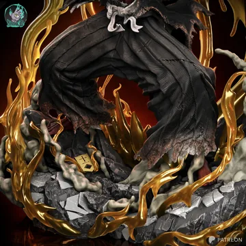Zaraki Kenpachi Sculpture thumbnail 4