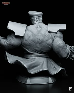 M. Bison Bust thumbnail 4