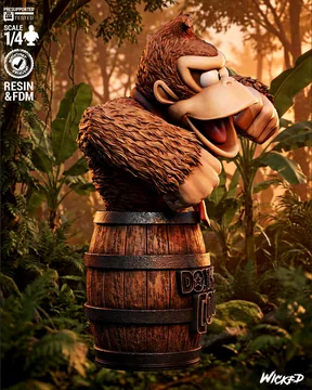 Donkey Kong Bust thumbnail 5