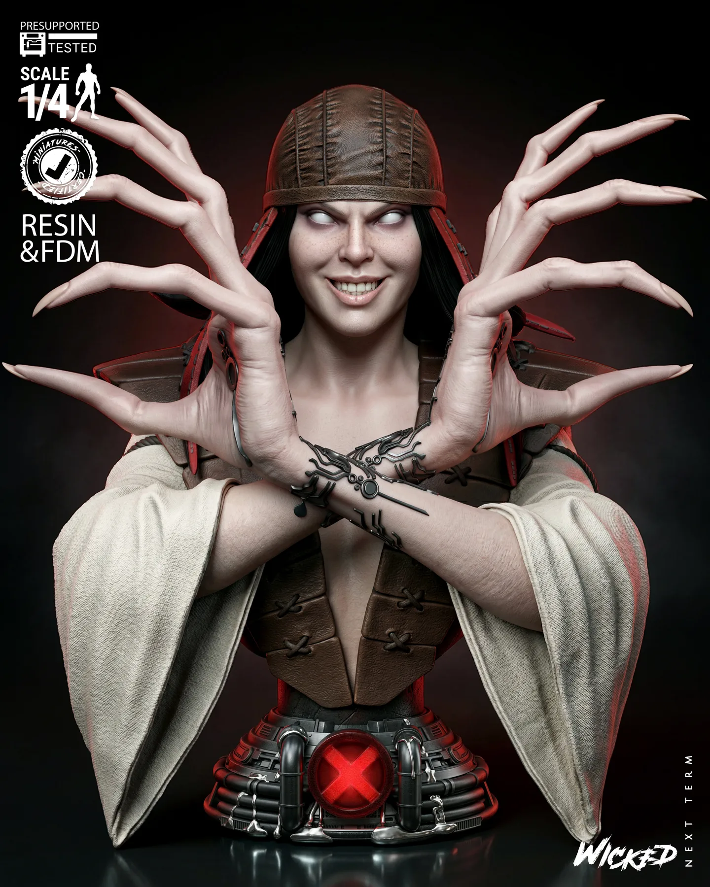 Lady Deathstrike Bust