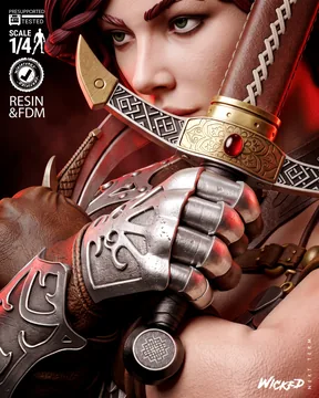 Red Sonja Portrait Bust thumbnail 6