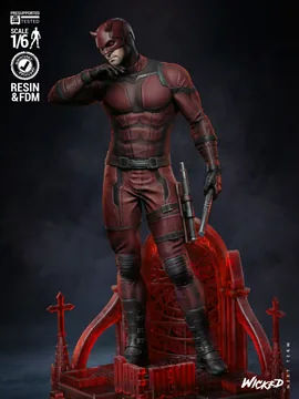 Daredevil Sculpture thumbnail 4
