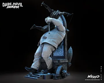 Daredevil and Kingpin Diorama thumbnail 4