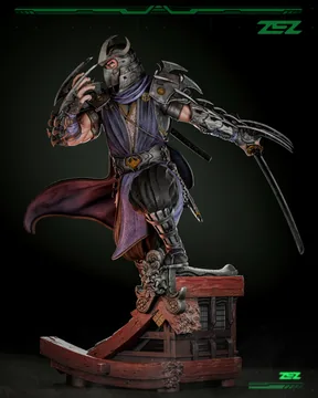 Shredder Sculpture thumbnail 6