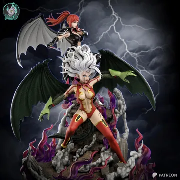 Erza x Mirajane Diorama thumbnail 3