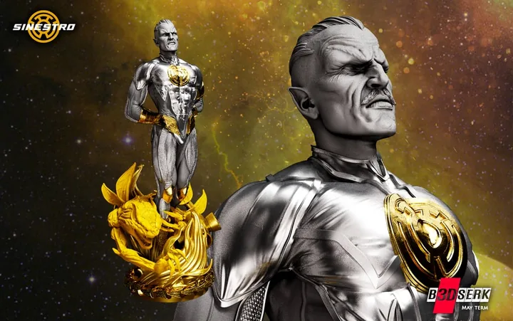 Sinestro Sculpture