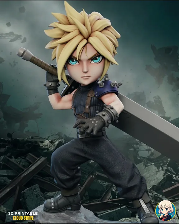 Cloud Strife Chibi