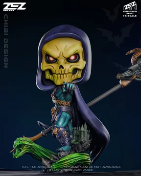 Skeletor Chibi thumbnail 1
