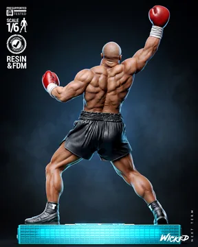 Mike Tyson Sculpture thumbnail 2