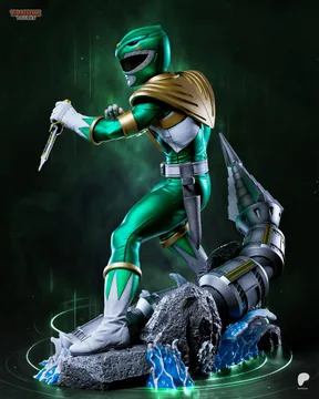 Green Ranger Sculpture thumbnail 2