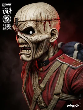 Iron Maiden Bust thumbnail 2